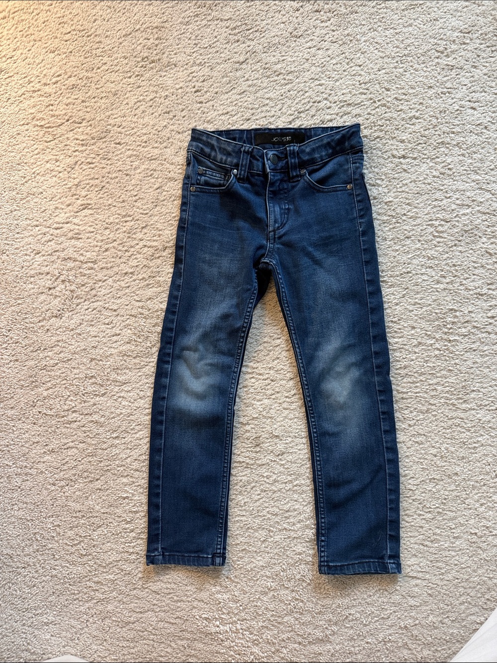 Joe's Jeans Kid’s Skinny Dark Blue Stretch Denim